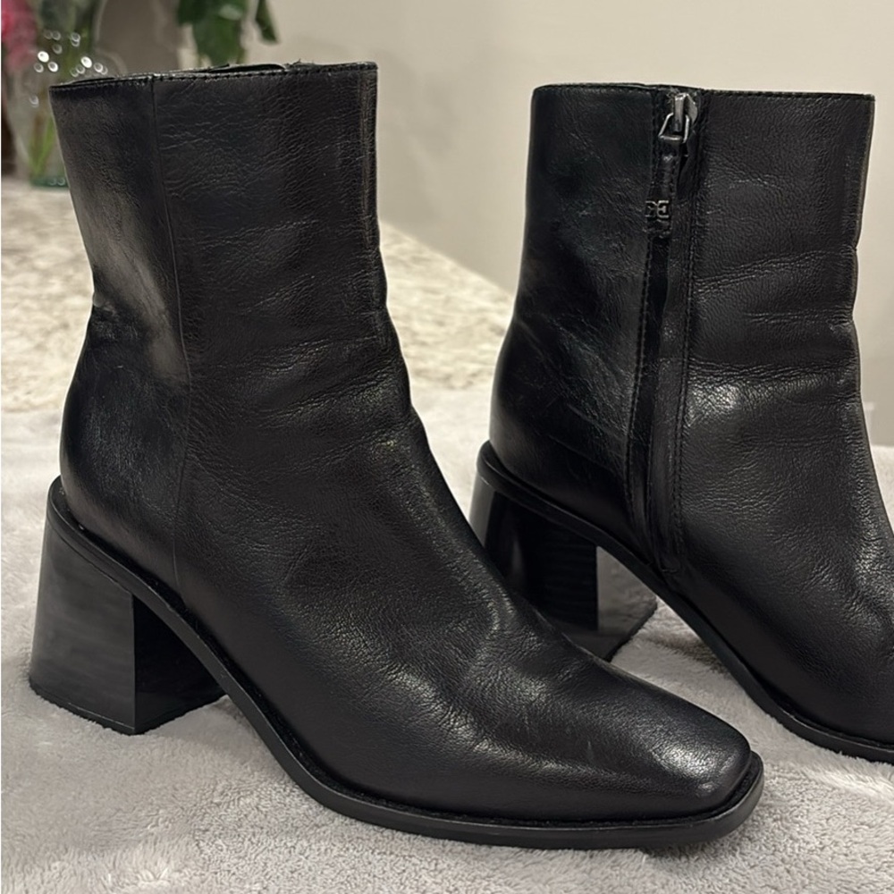 Sam Edelman black Ankle Boots